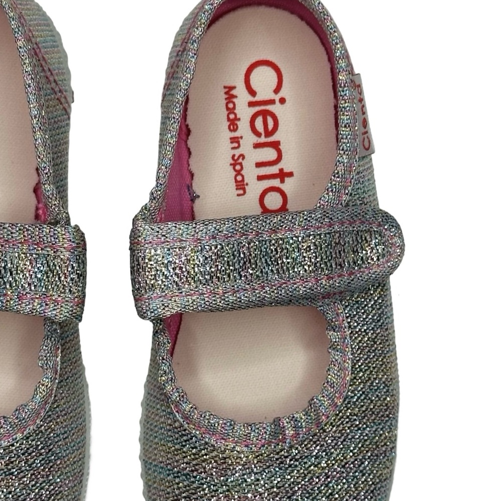 Cienta Multicolor Sparkle Mary Jane Shoes - Picture 4 of 6